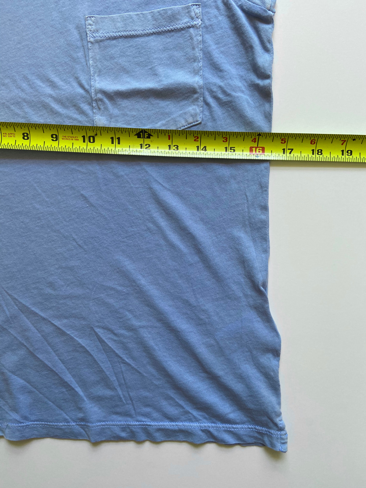 J Crew Womens Pocket Tank (NWT) Pastel Blue, Garment Dyed, UP TO 62% OFF MSRP