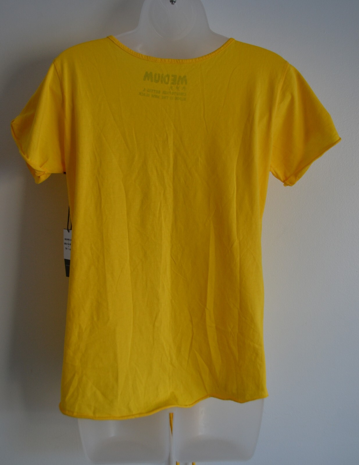 T Shirt, Take ACID, Yellow, Christopher Bettig & Blood is the New Black