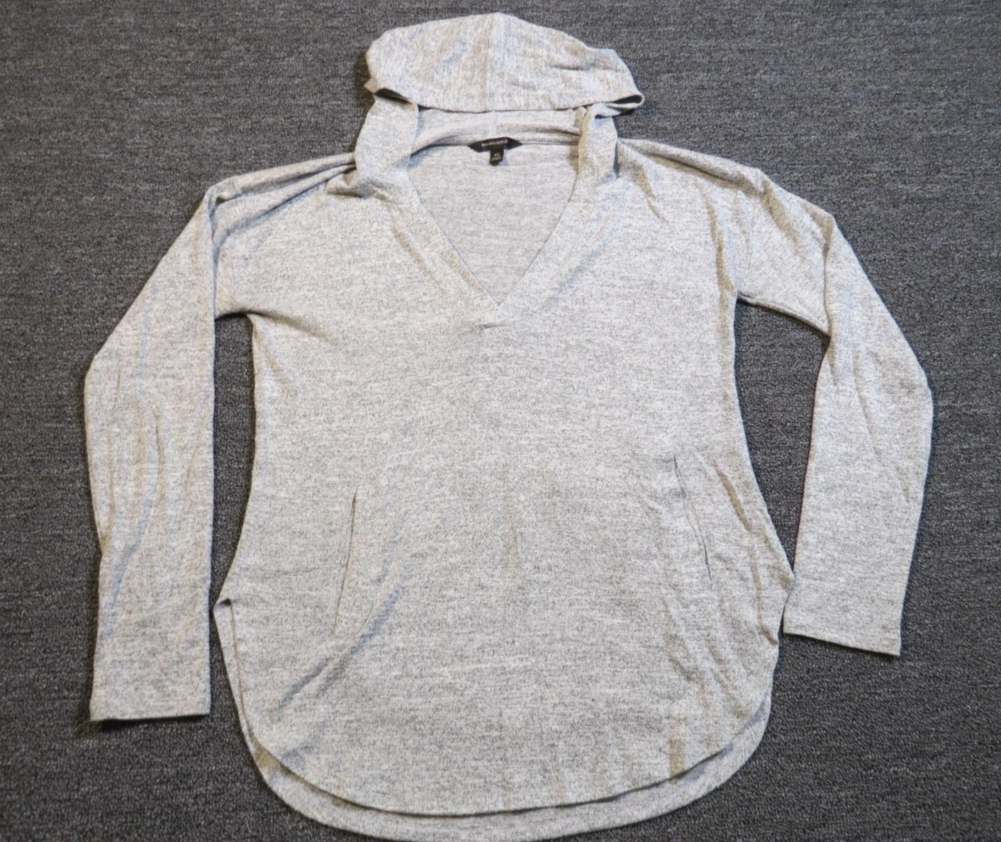 Banana Republic Hoodie Womens XS Lightweight Pullover Pocket Long Sleeve Soft