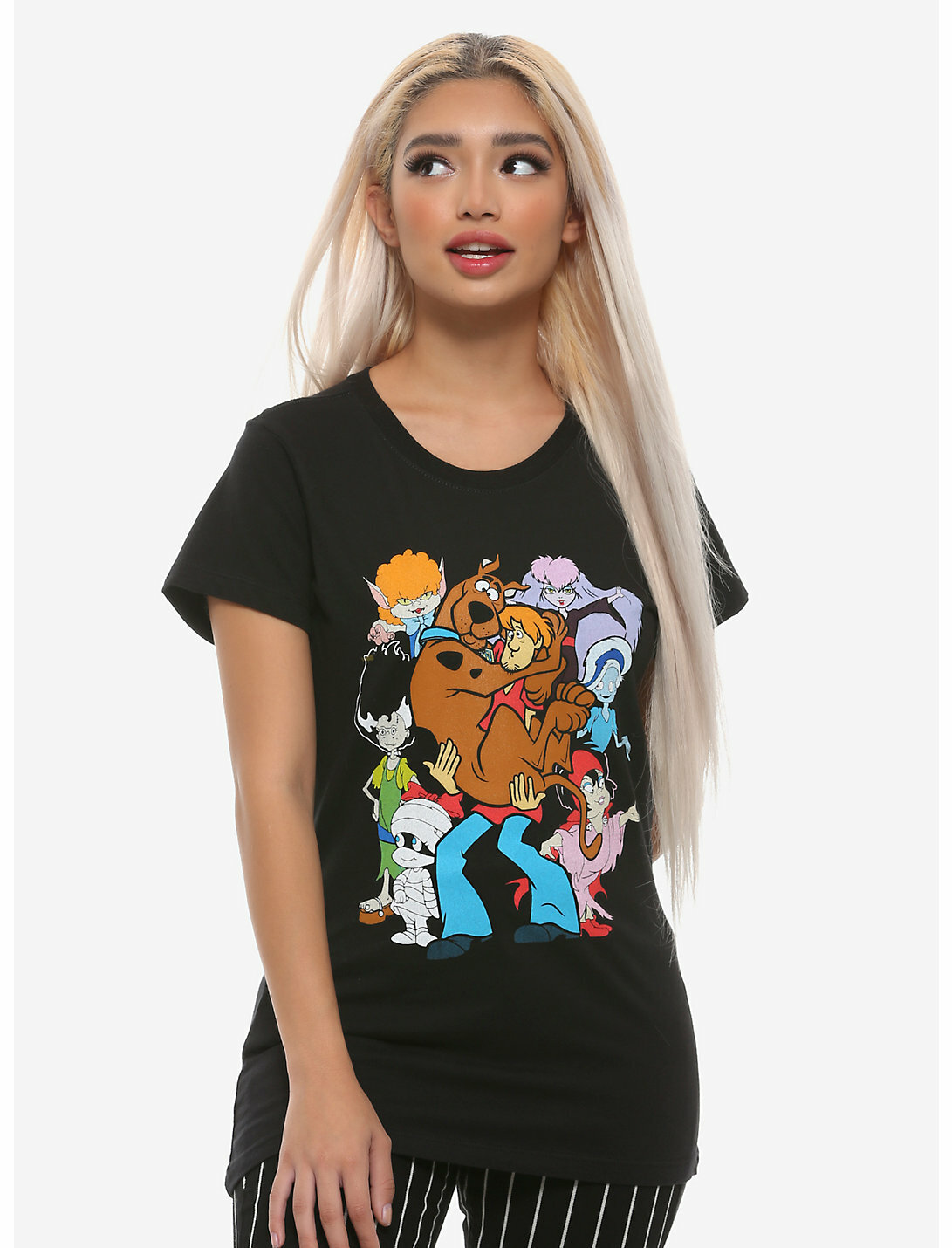 Scooby-Doo And The Ghoul School Juniors Group Photo Shirt New Medium