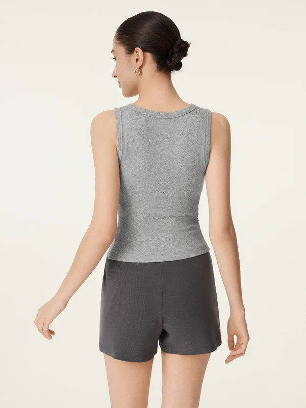 OGL Women’s Crewneck Cotton New Airy Bra Tank – No Import Fees