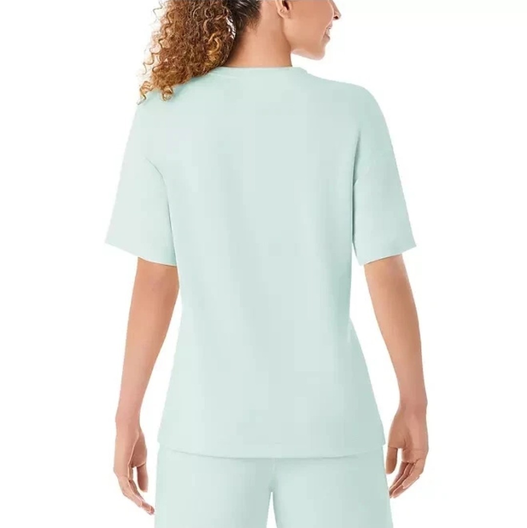 Member’s Mark Women’s Short Sleeve Luxe Tee Size XXL Mint Zest Relaxed Fit