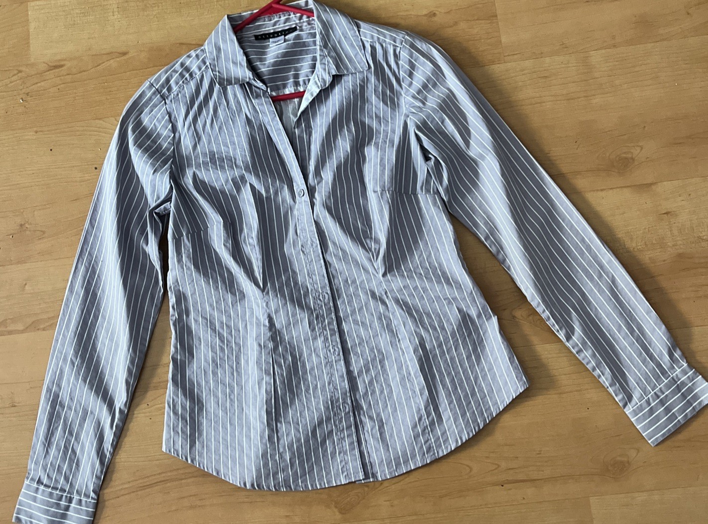 Attention Brand Size Small Striped Button Shirt