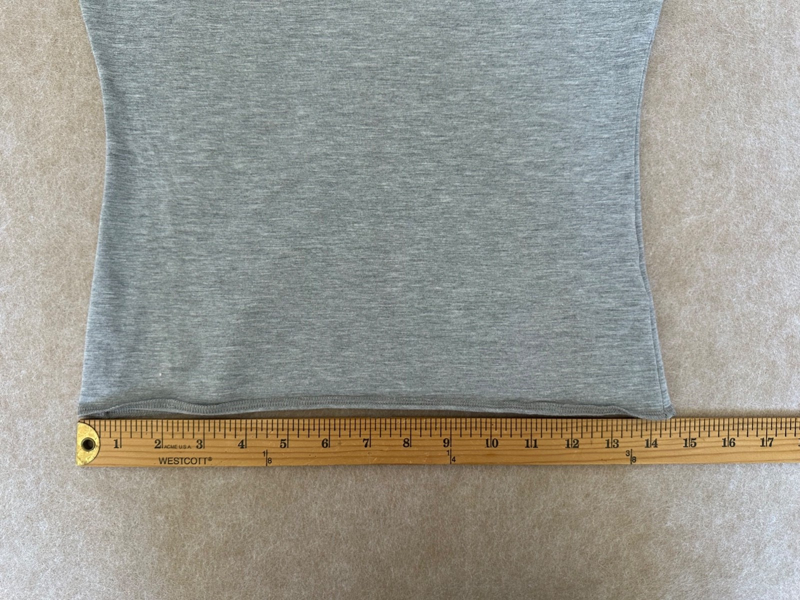 NWOT VTG JLo Baseball Tee Raglan Top 3/4 Sleeve Cotton Blend Black Gray Sequin M