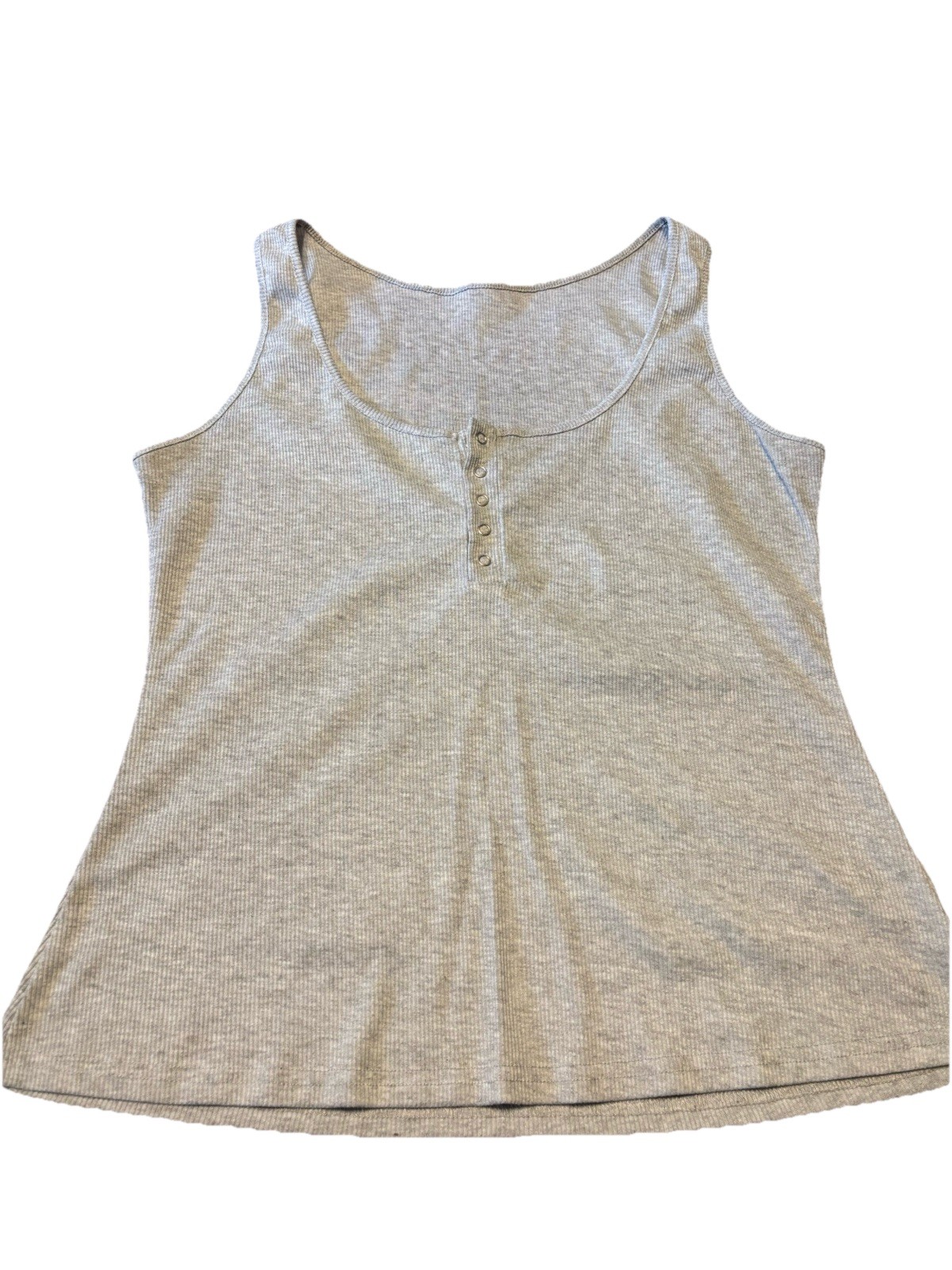 Lot Of 7 Women’s XL Tank Tops Black White Beige Navy Blue Cream Varies Styles