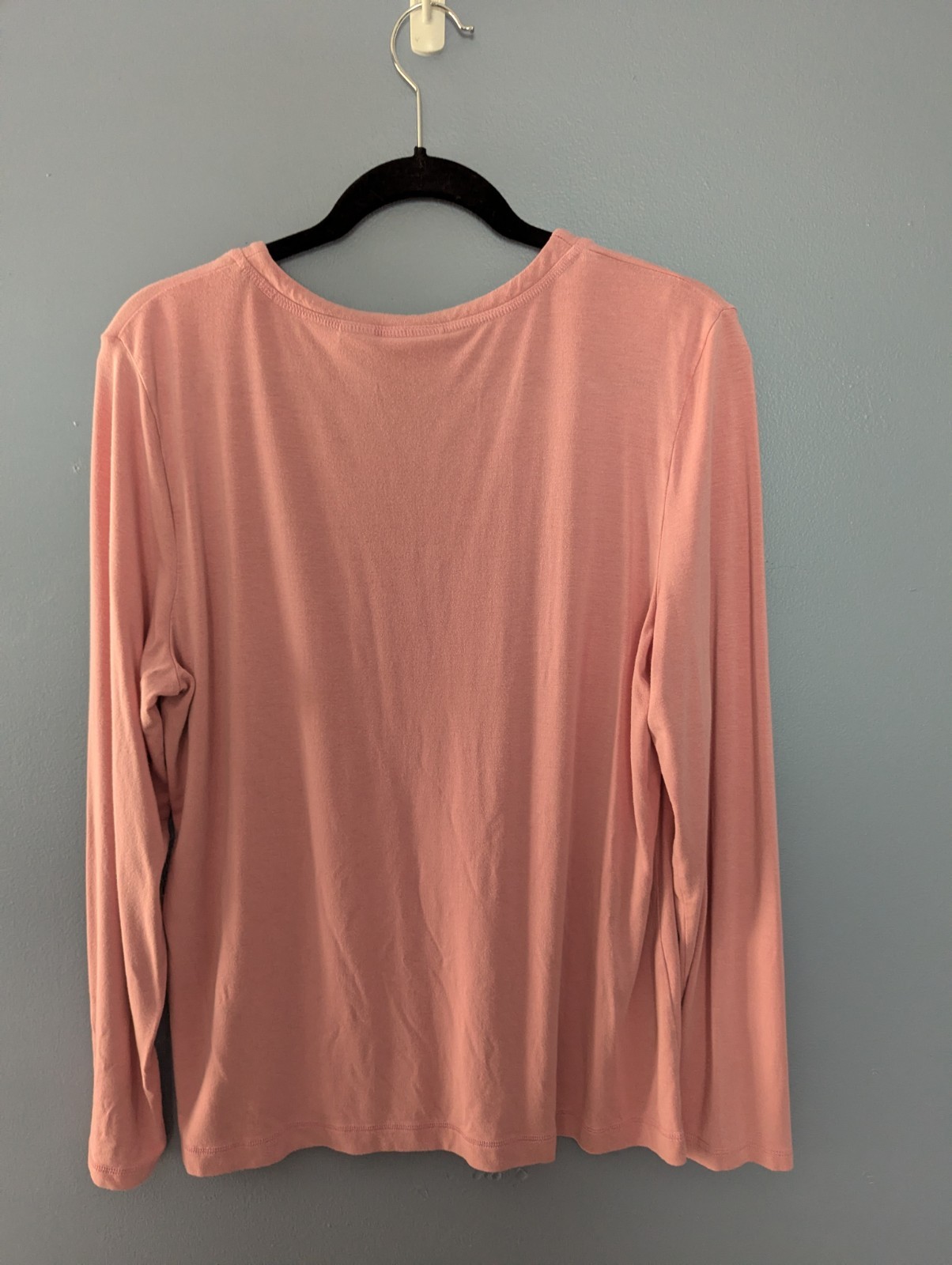 Chico’s Women’s Long Sleeve Blouse, Size 2 Pink