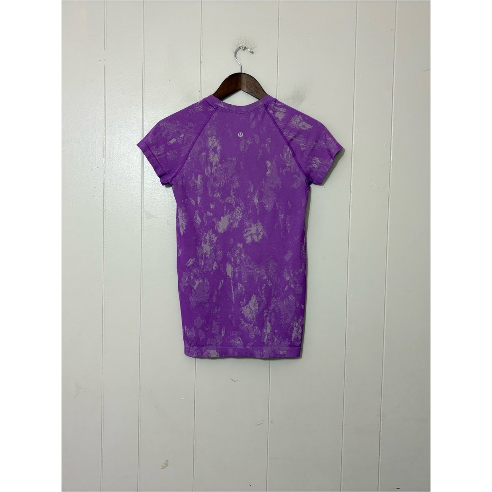 Lululemon Swiftly Tech Short Sleeve 2.0 Shadow Bloom Lilac Purple Running Shirt6