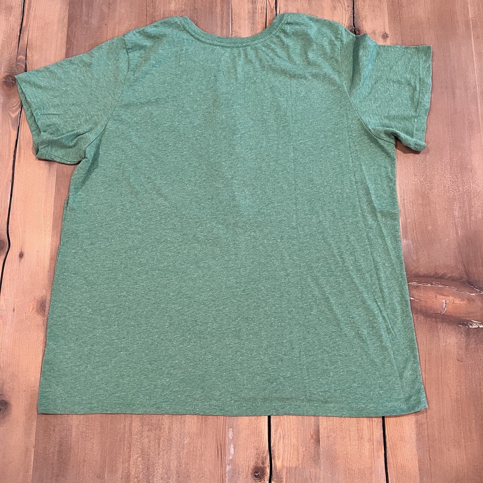 Holiday Time Womens Christmas Jingle All The Way T-Shirt Short Sleeve Green XXL