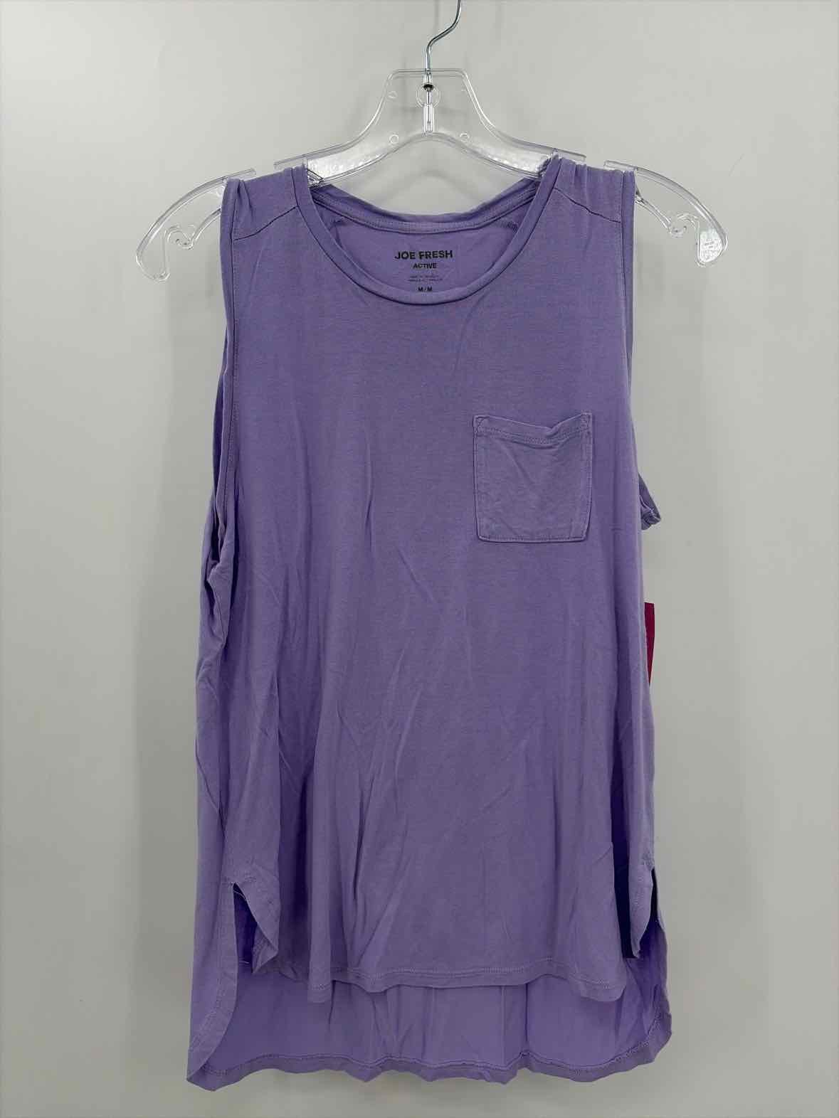 Pre-Owned Joe Fresh Purple Size Medium Tank Top