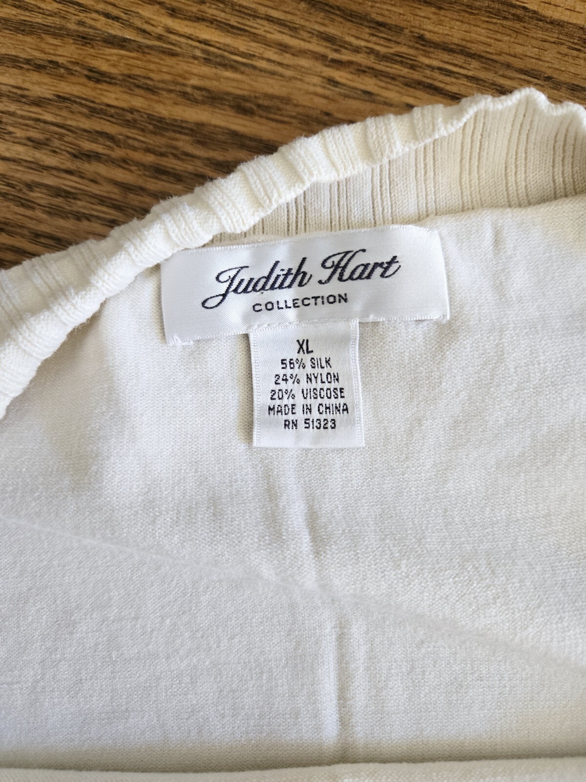 Judith Hart Collection Sleeveless Silk Blend Top Blouse Women’s Size XL
