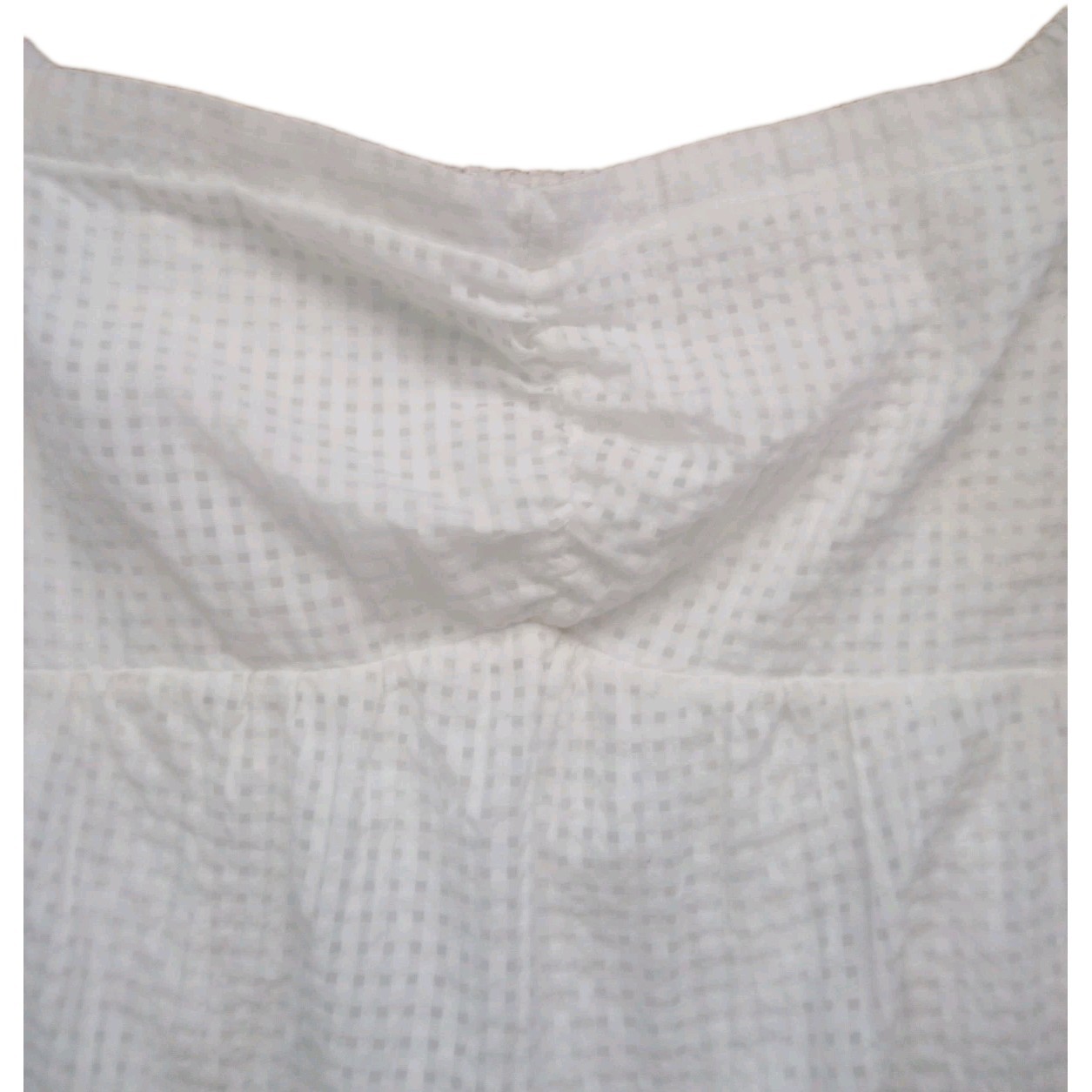 Maeve Off Shoulder Milkmaid Blouse Women’s L White Long Sleeve Cottegecore