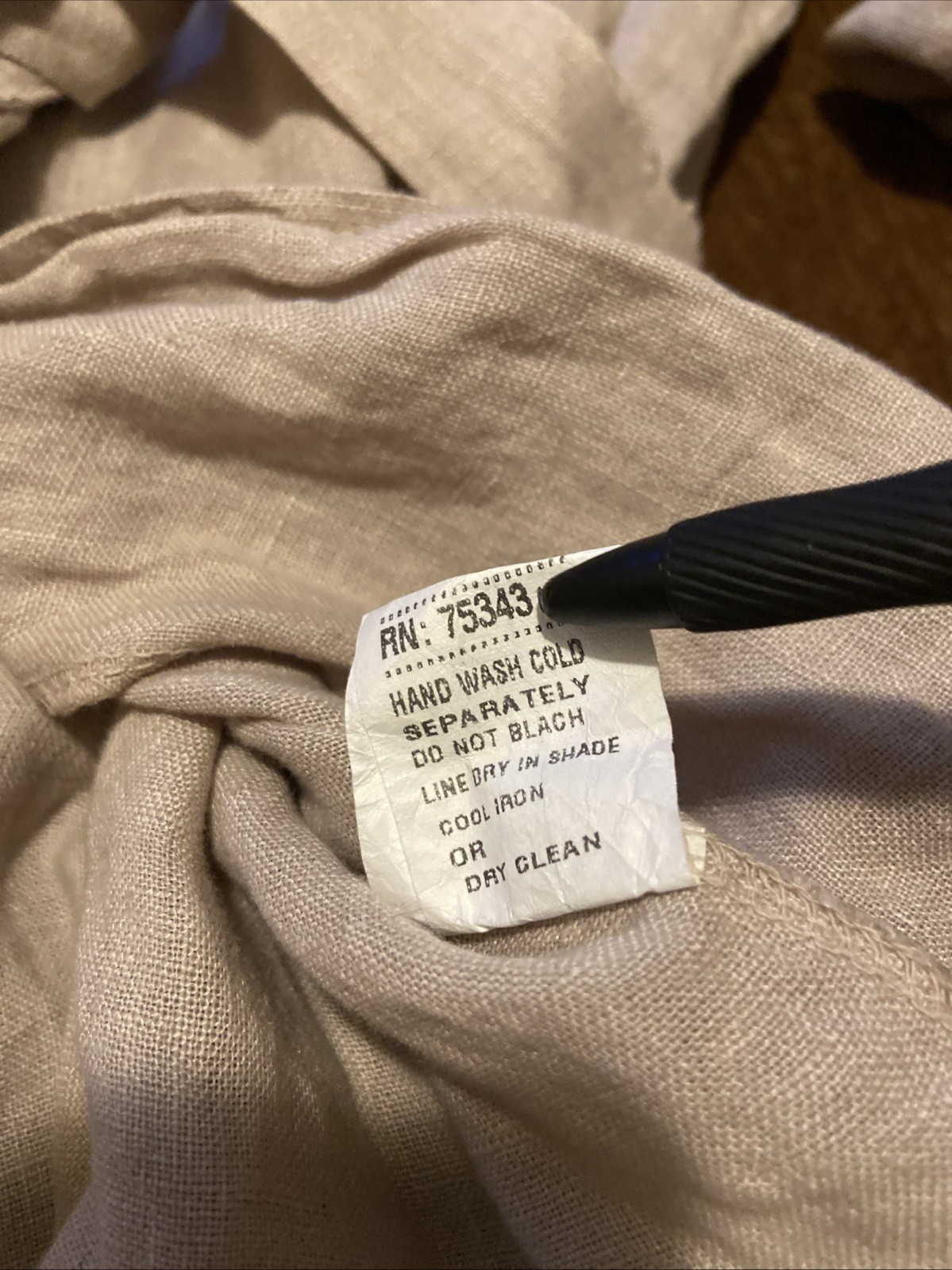 Alessia Pacini Linen Cardigan Size Small Mid Length Lagenlook Boho Hippie Italy