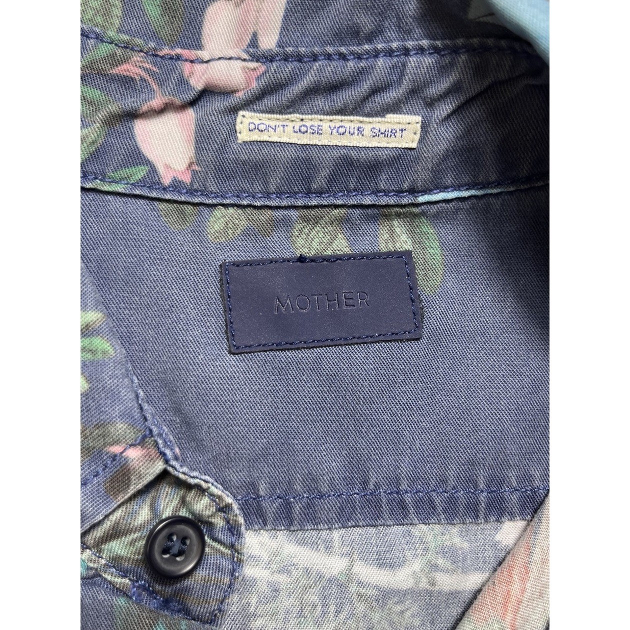 Mother Denim The Staycation Seashores of Old Mexico Shirt Womens Small