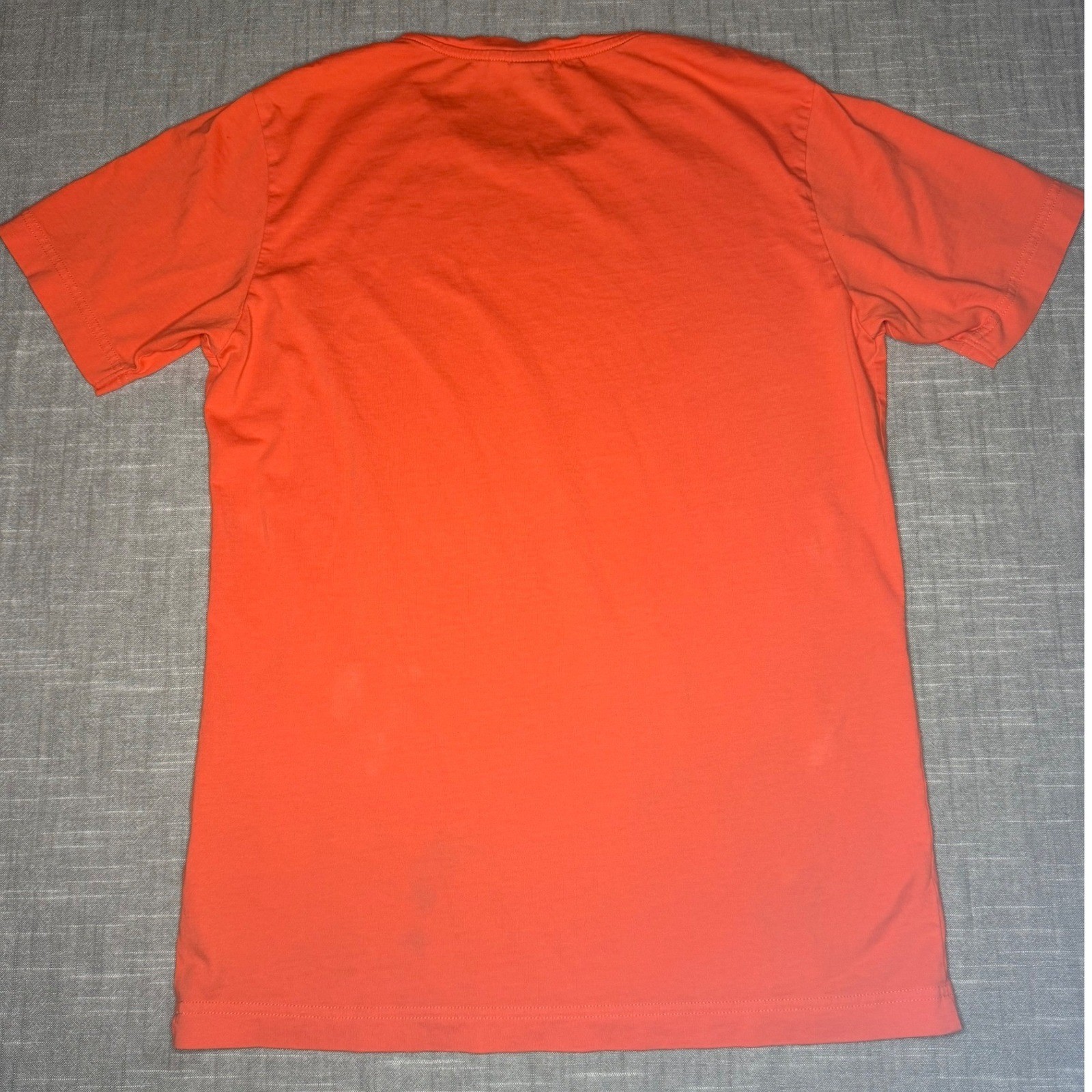 Vintage Uniqlo Andy Warhol Campbell’s Tomato Soup Graphic T-Shirt Orange XS
