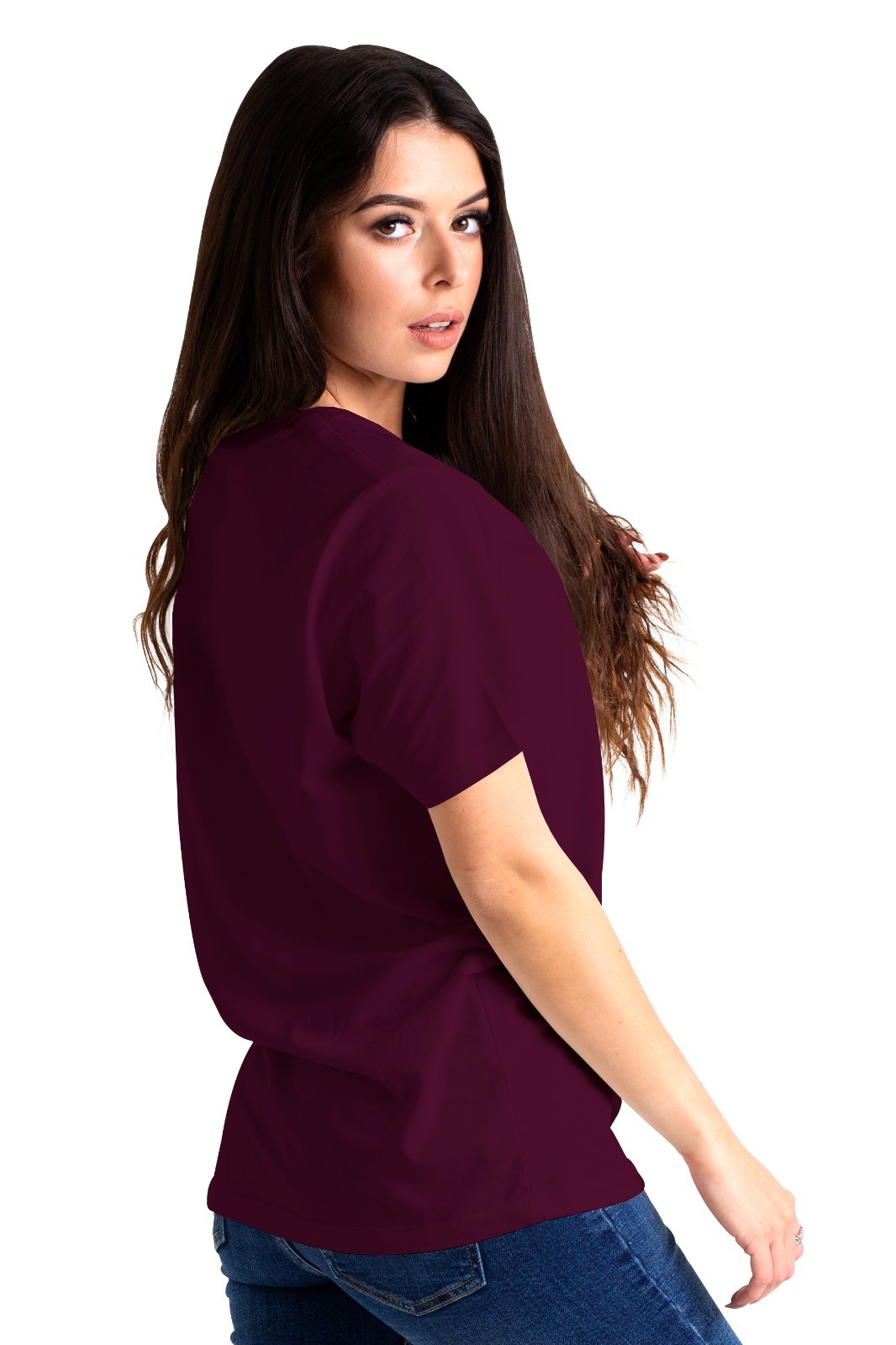 Unisex Mens Womens T Shirts 100% Cotton Plain Short Sleeve Tee Shirt