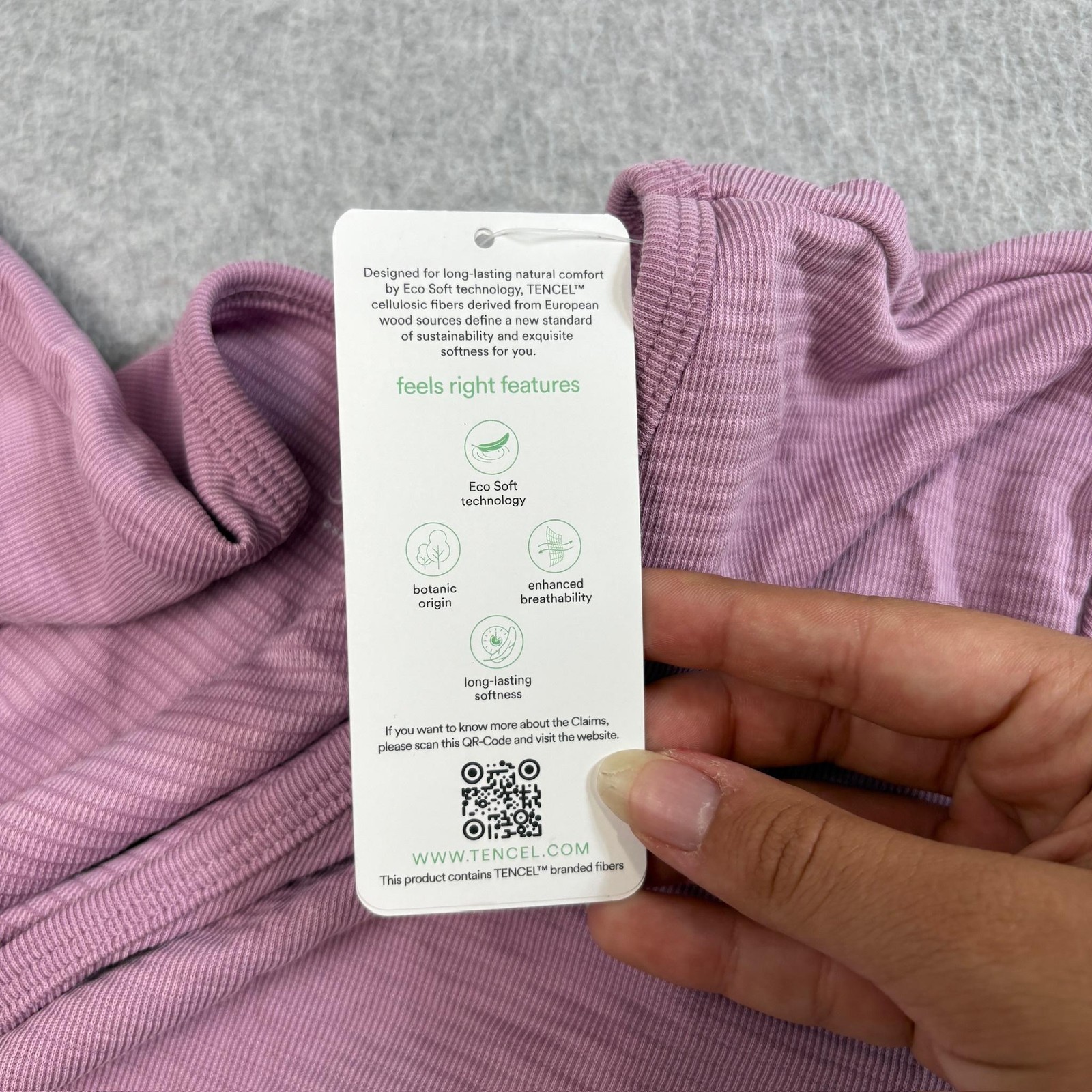 Segments Shirt Women XL Purple Tencel Modal 3/4 Sleeve Lightweight Canada Comfy