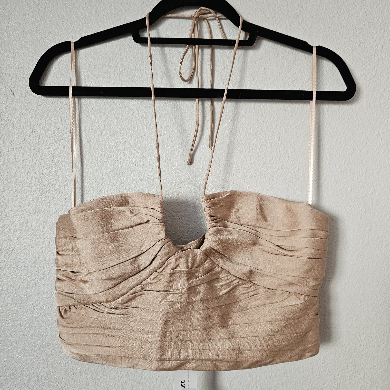Zara Women 100% Viscosa Crop Top Size M