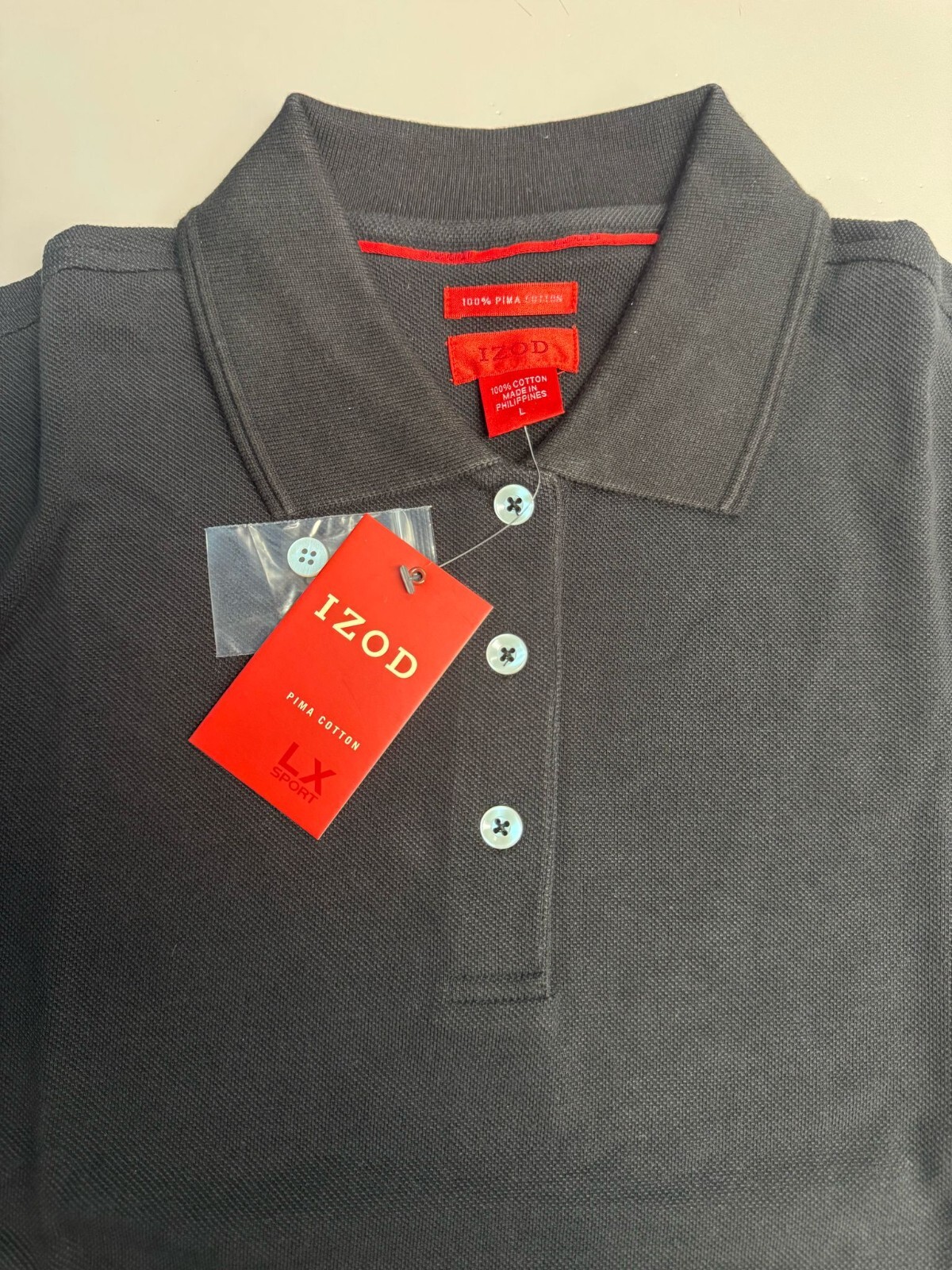 IZOD Women’s Polo Shirt, Black