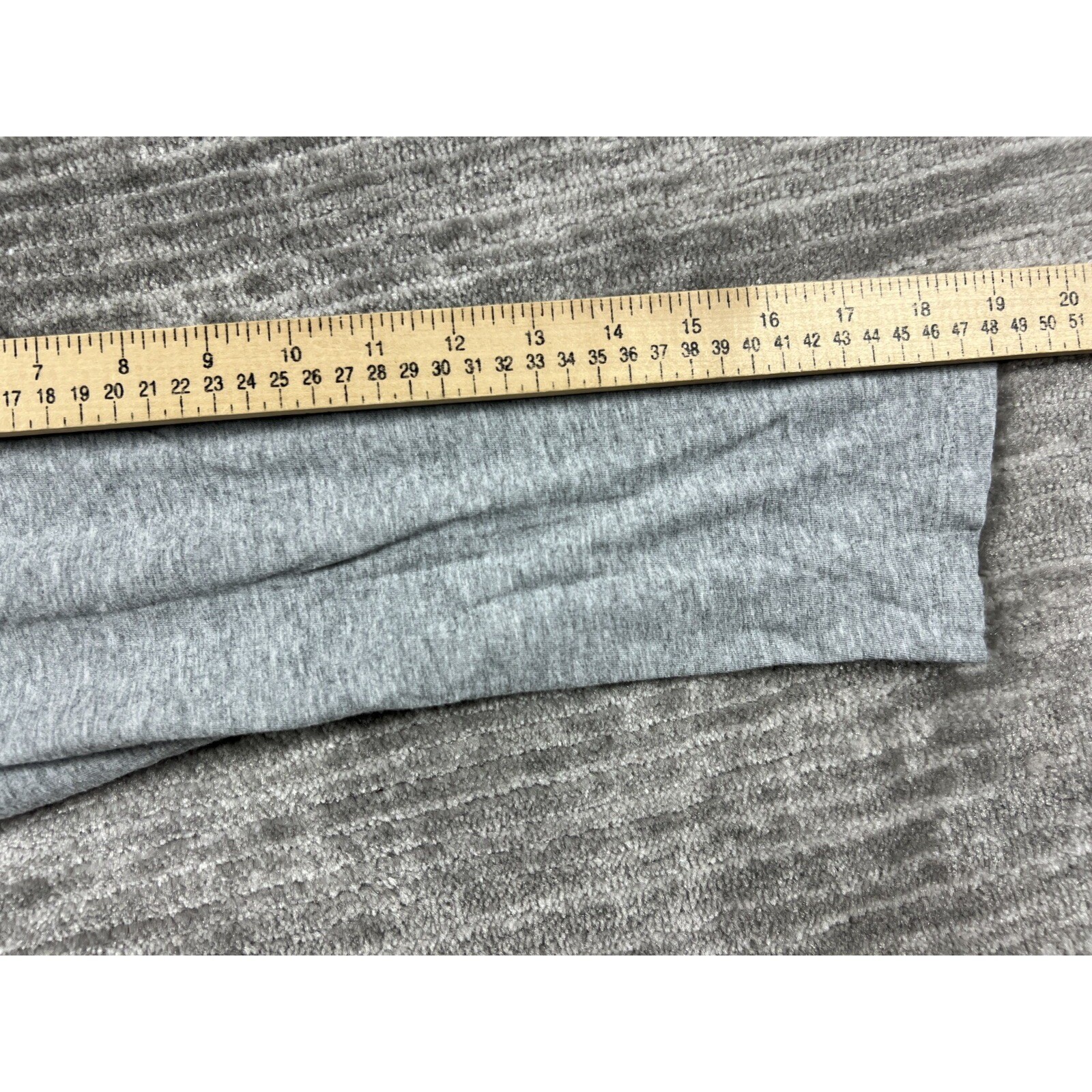 New Directions Top Womens L Gray Long Sleeve Intimates Cotton Modal Crew Neck