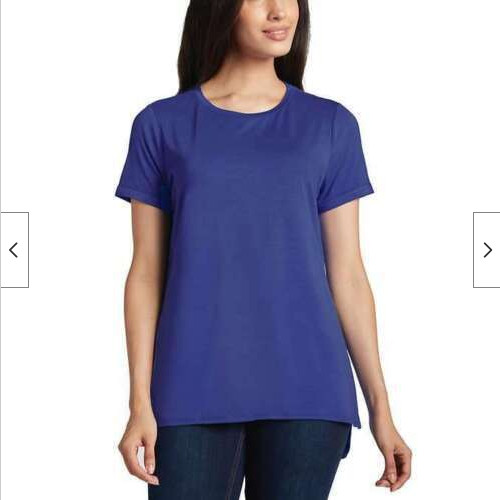 ELLEN TRACY WOMEN’S SOFT KNIT TUNIC TOP (DAZZLING BLUE XXLARGE)NWT