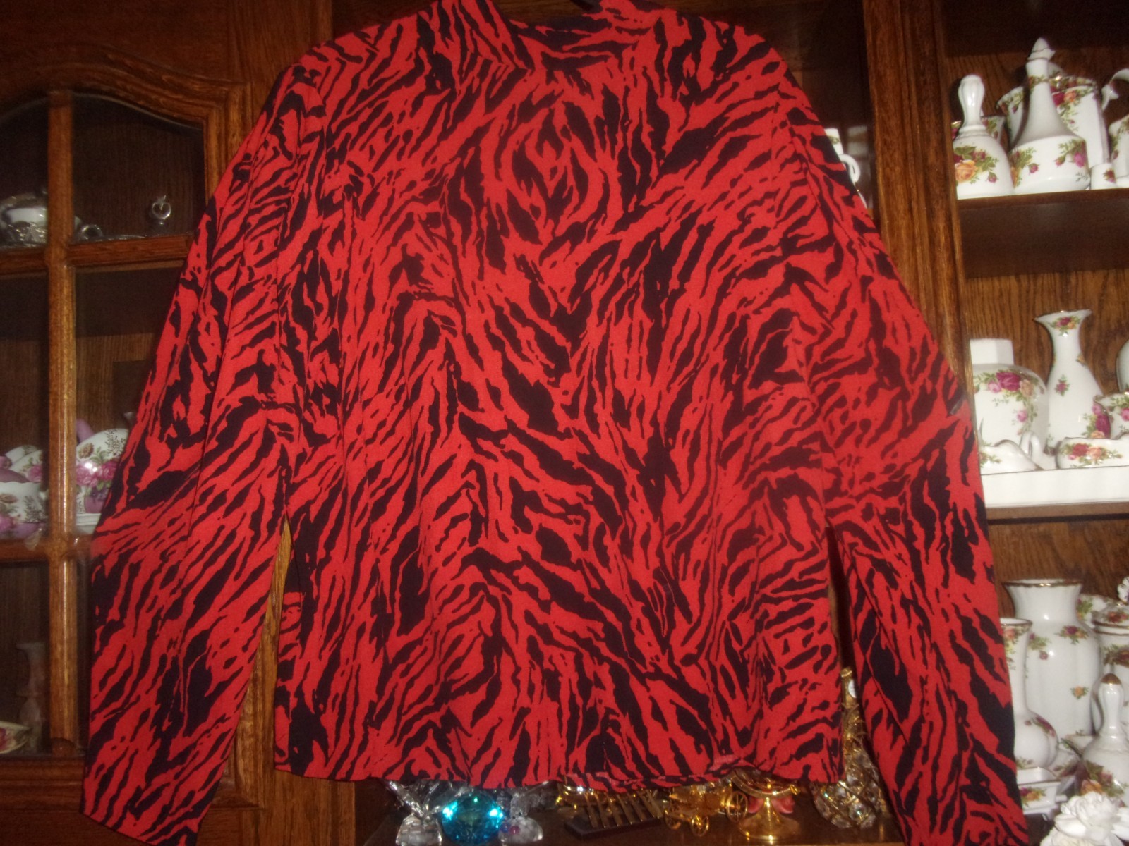 Mint Velvet. NEW. Gorgeous Pure Viscose Cinnamon Top/Blouse. Animal Print. UK 16