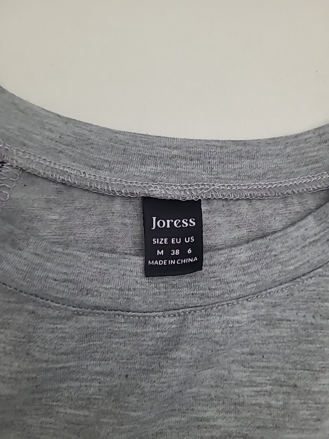 Joress Top M Women Cheatah Print Gray Y2K