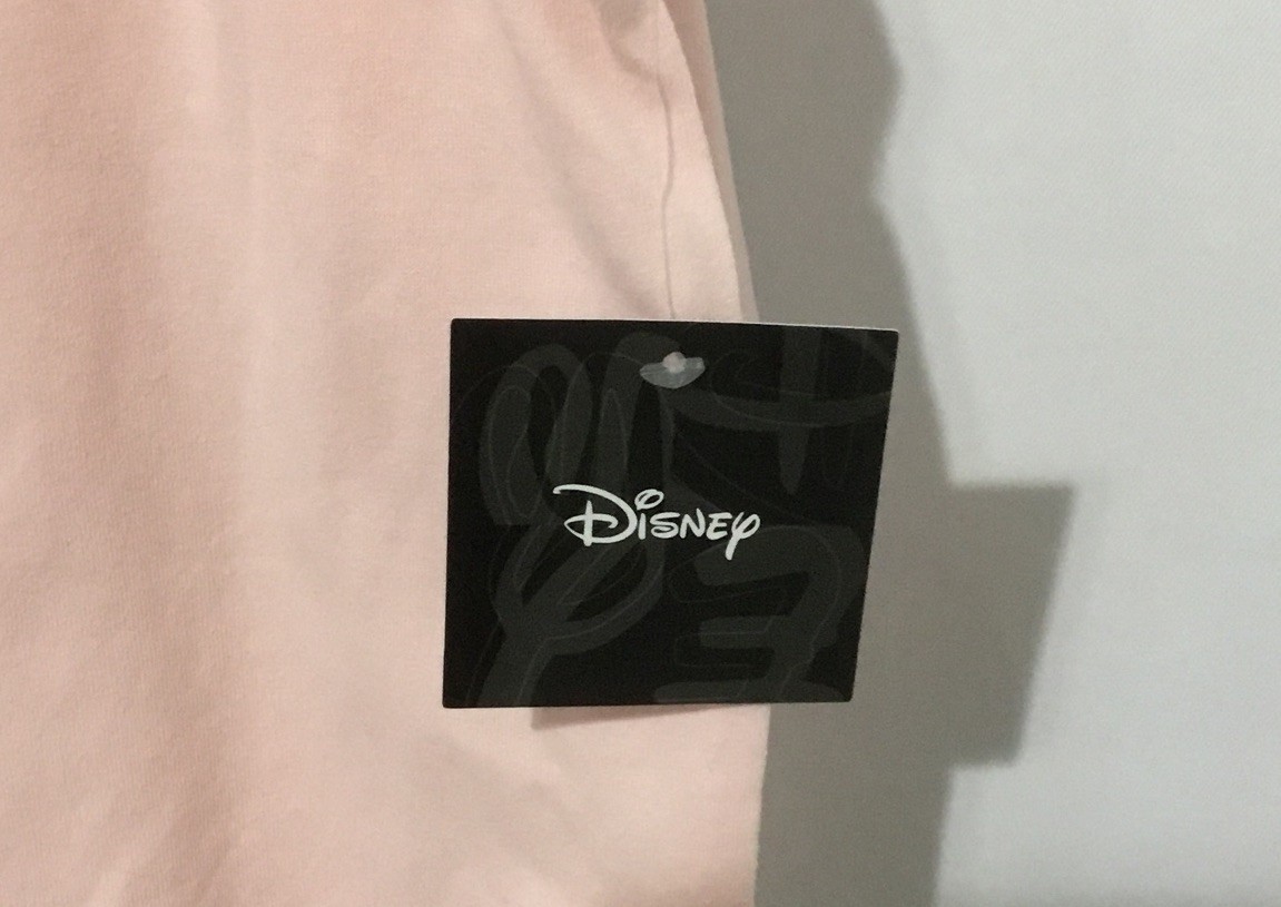 Disney Women’s Aristocats Marie Raglan Varsity Crop Graphic Tee Shirt Med (8-10)