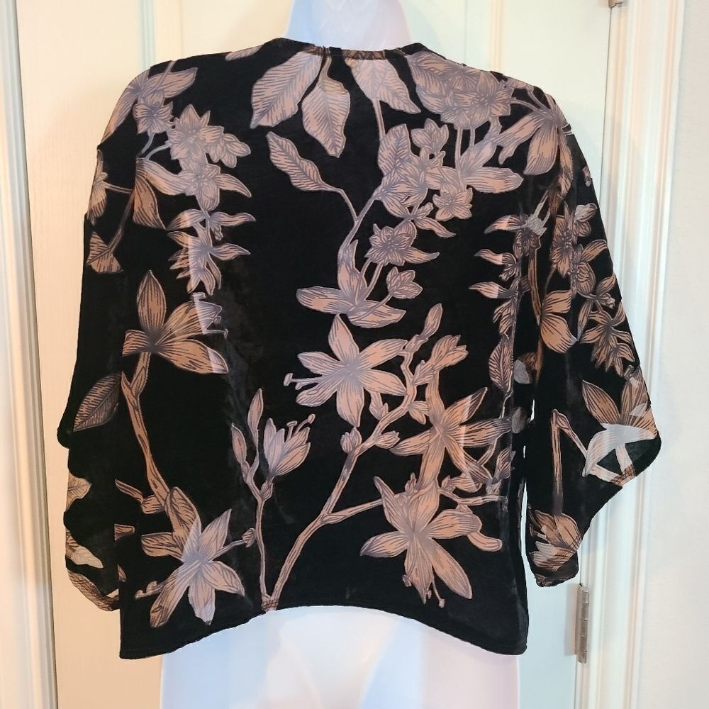 By Together Kimono fairy witchcore witchy romantic velvet top