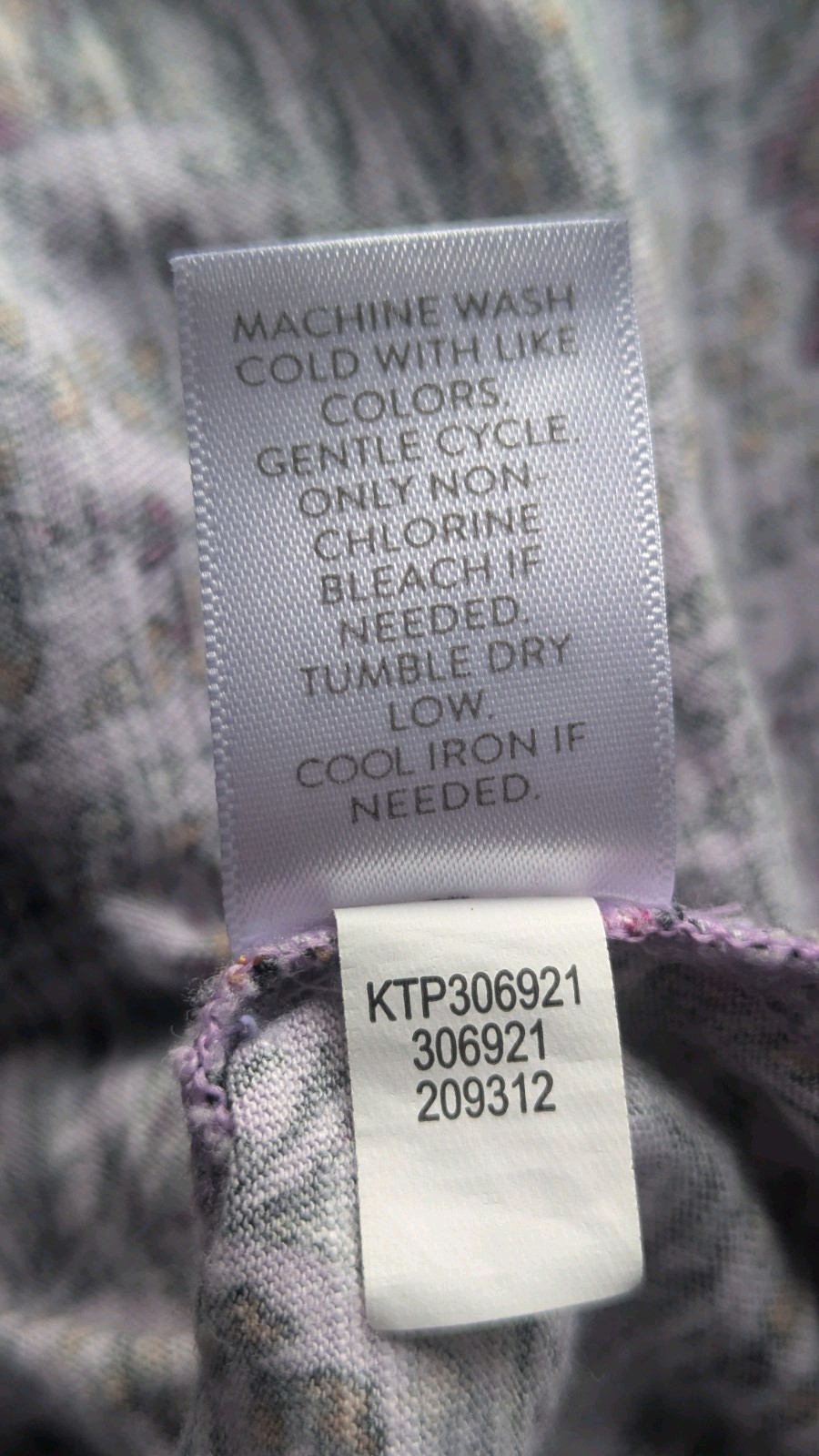 J. Jill Size Medium Ruffle Trimmed Pintucked Tunic Purple Modal Cotton Blend