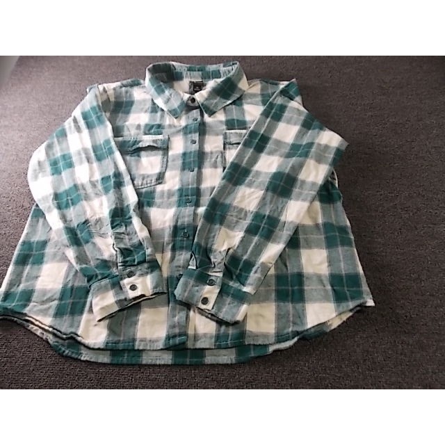 Disney Pixar Brave Merida Flannel Shirt Her Universe Green Plaid Womens 2X 0348