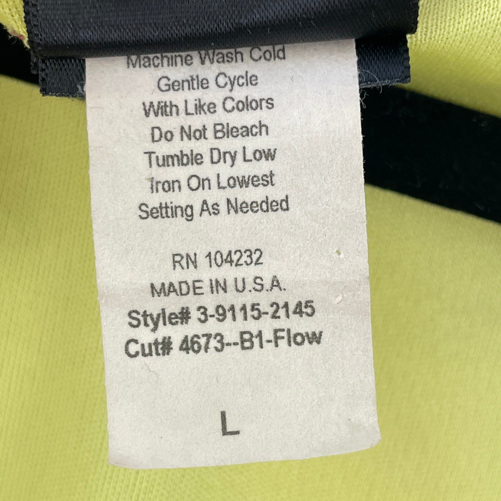Vintage Y2K J.T.B. Womens Large Lime Green Paisley Floral V Neck Blouse Top USA