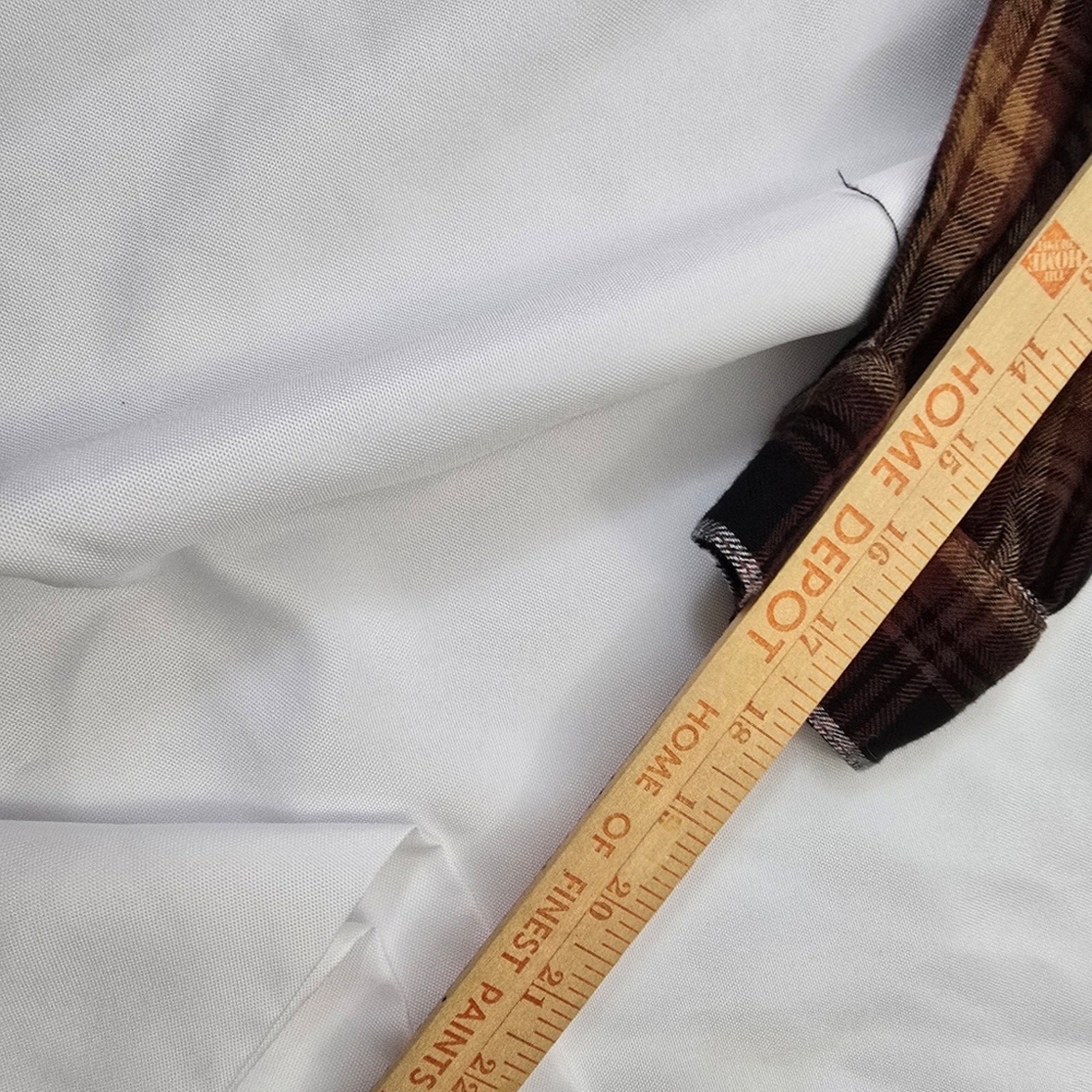 Beach Lunch Lounge Brown Black Plaid Shirt SP Cabincore Outdoors Camping Flannel