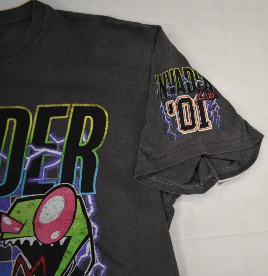 Invader Zim Juniors GIR Racing World Domination Boyfriend Fit Shirt New S, M