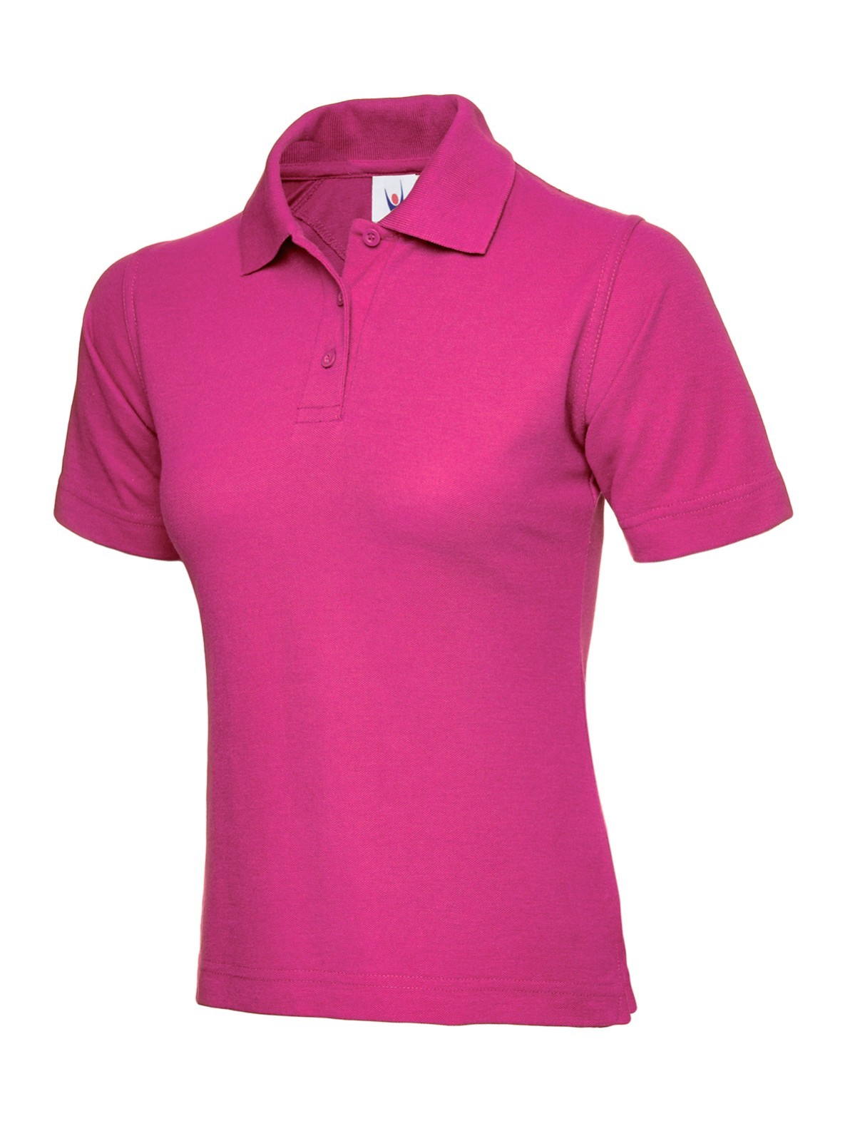 Uneek Women’s Work Classic Polo Shirt Half Moon Yoke Size XS to 4XL
