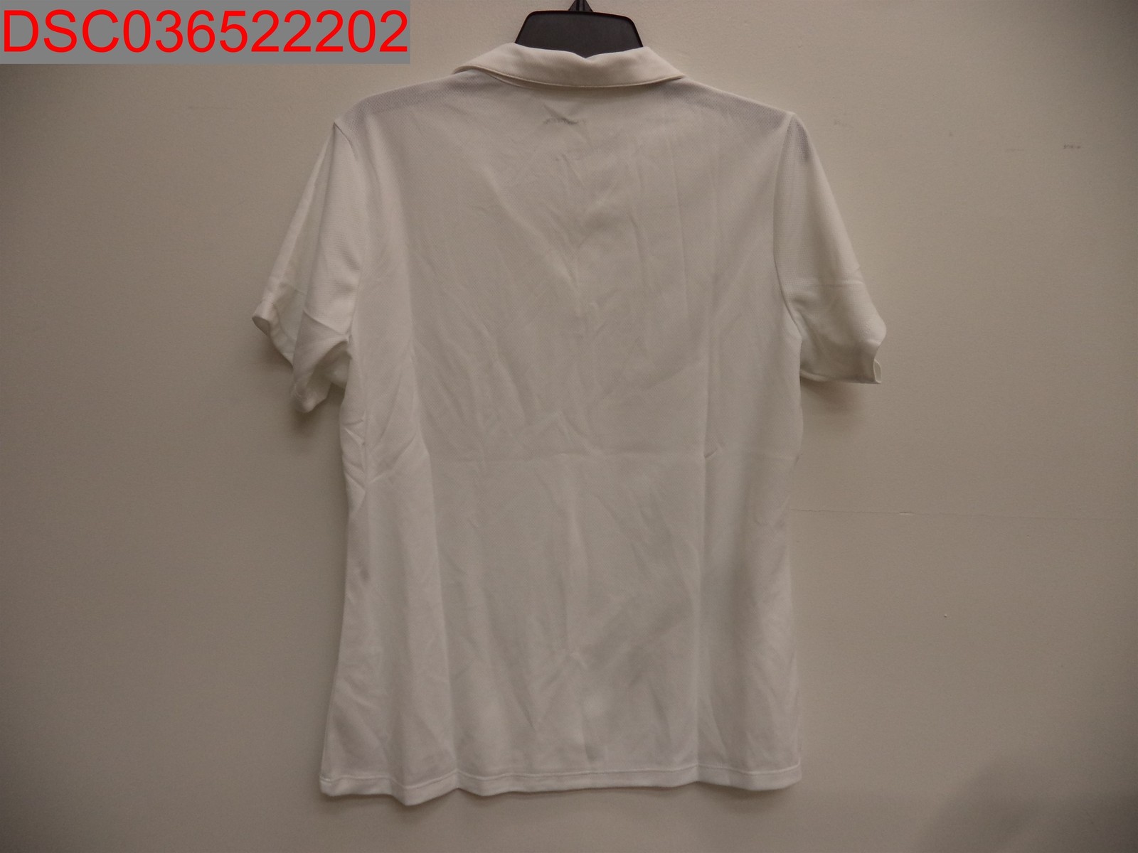 NWOT – Sport-Tek Women’s White LST640 PosiCharge RacerMesh Polo, Size L