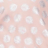 MICHAEL KORS Womens Top Button Up Pink Long Sleeve Tie Front Hem Plus 2X