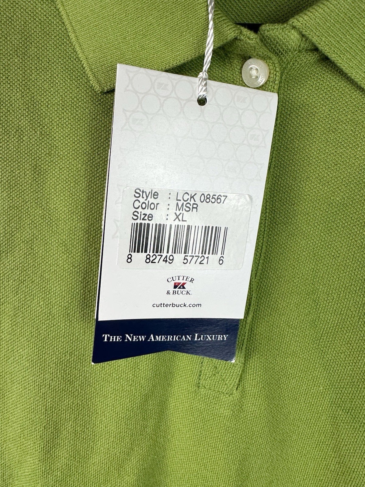 Women’s Golf Polo XL Green Fairway Mews Golf Club Spring Lake NJ Cutter & Buck