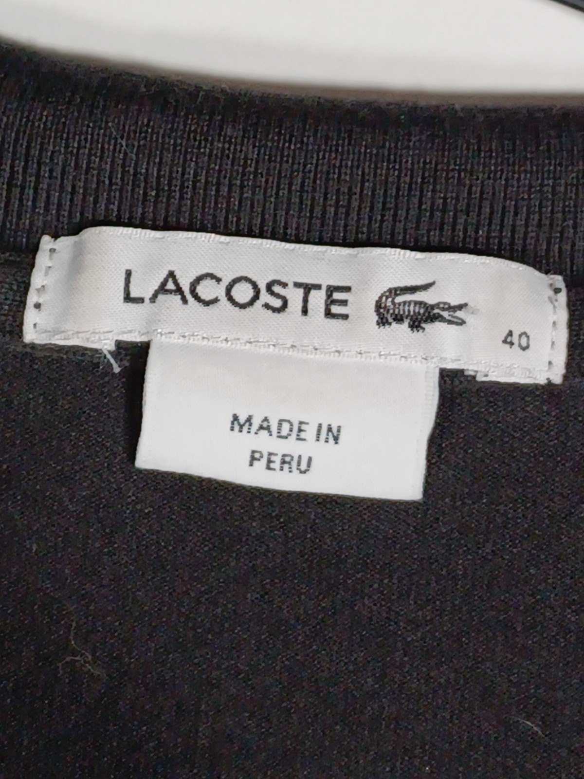Lacoste Pique Polo Shirt EU 40 Women’s Medium Preppy Tenniscore Preppy Sportwear
