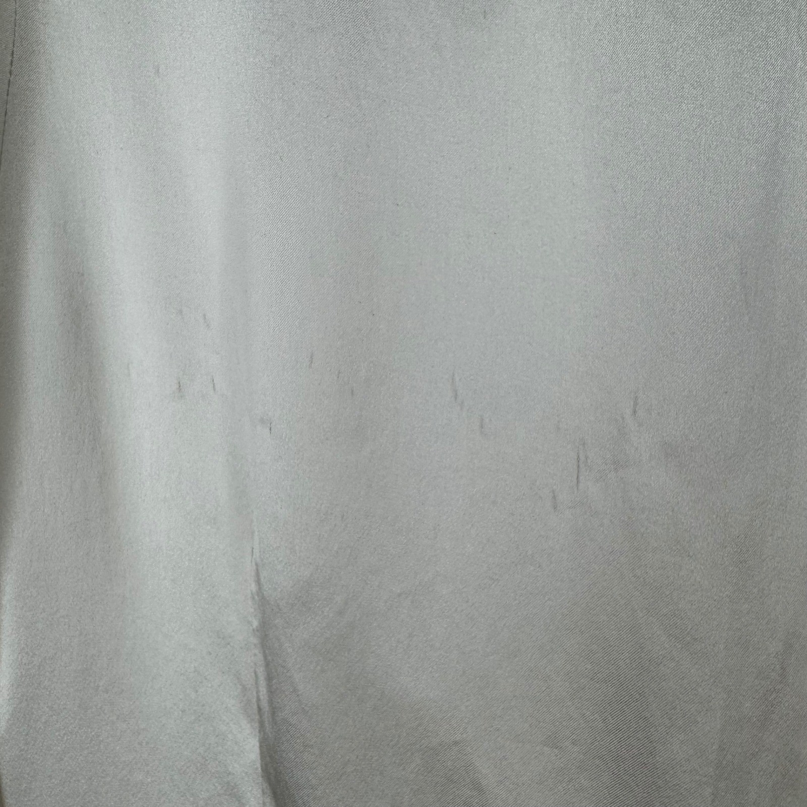 Jonathan Simkhai Ivory 100% Silk Charmeuse Twist Front Blouse Top Size 10