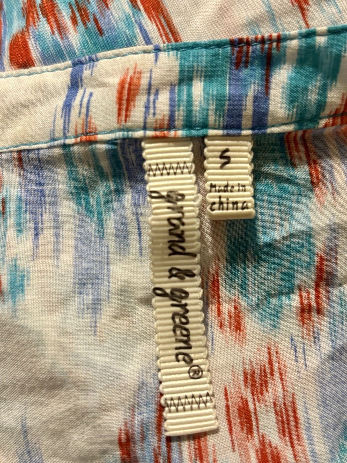 Grand & Greene Coastal Preppy Old Money Quiet Luxury Size S