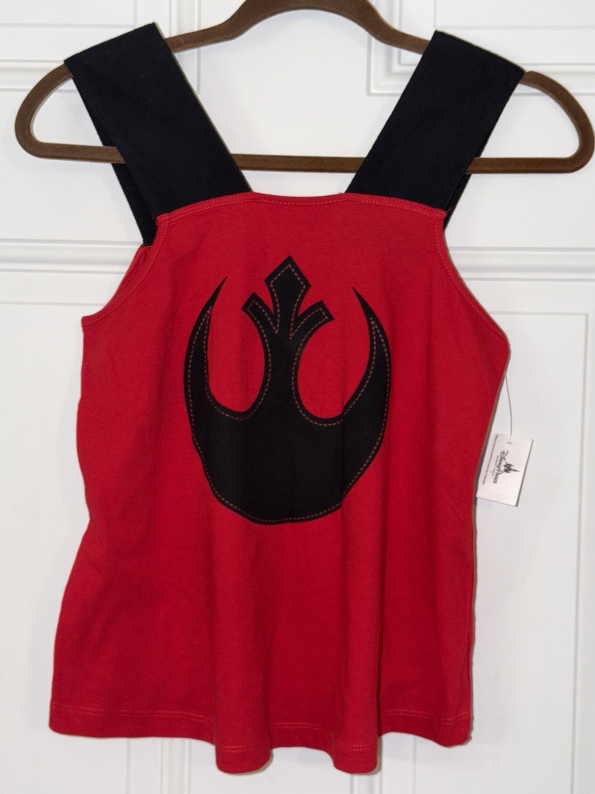 Disney Parks Star Wars Women’s XS Rebel Alliance Red Black Tank Top (loose Tag)