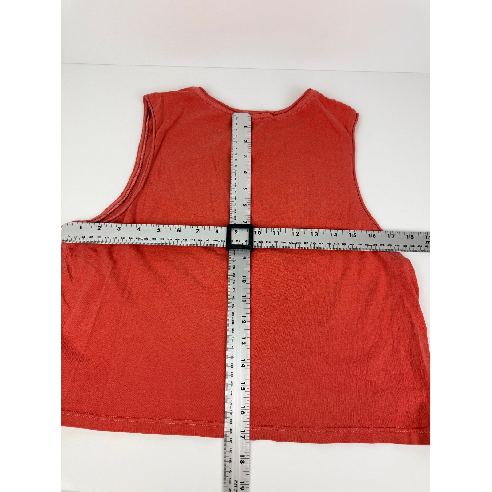 Junk Food Los Angeles Womens XS Red Cotton Tank Top Cropped Made in USA – BC