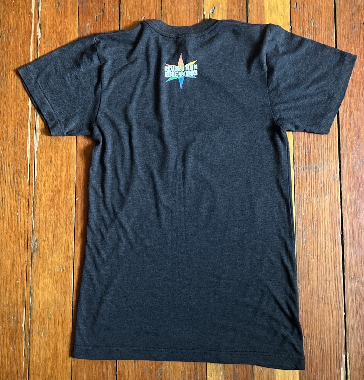 Revolution Brewing Brewed With Pride Clenched Fist Graphic Tee Women’s Small