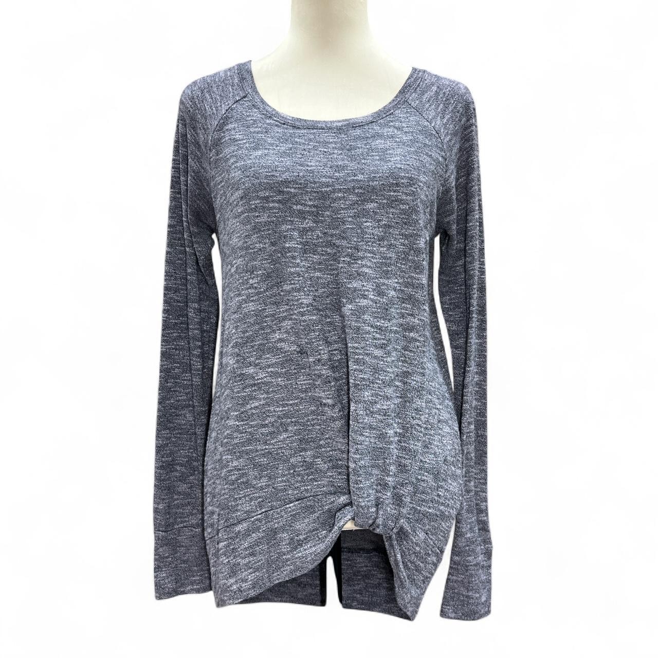Juicy Couture Heather Gray Long Sleeve Top | Women’s Medium | Stretch Blend