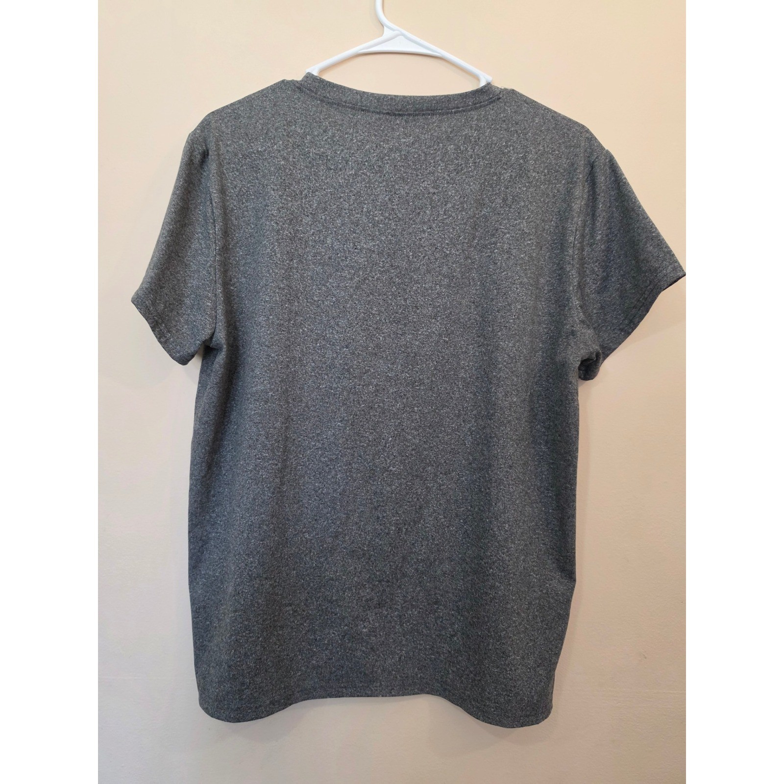 SHEIN XL Dark Heather Grey Skeleton Teacher Graphic T-Shirt I’ll Just Wait Quiet