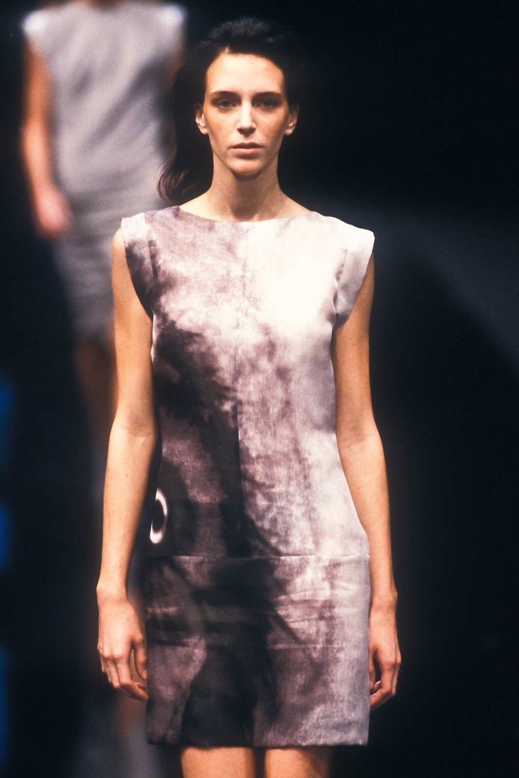 Givenchy Couture Alexander McQueen Spring 1999 Eye Print Halter Vest Waistcoat
