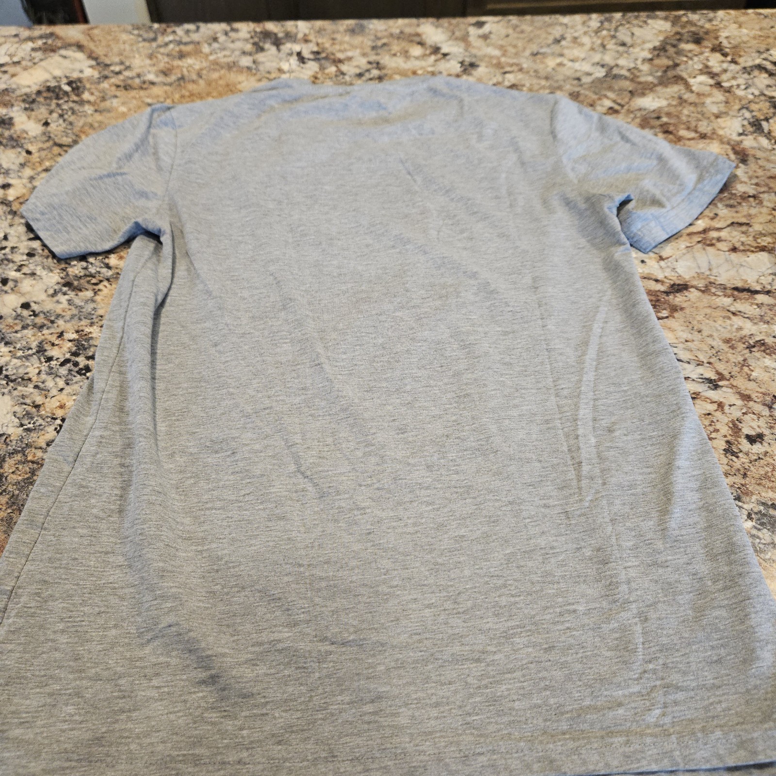 Go Get Em Tiger Graphic T Shirt Gray Orange Distressed Print Unisex Vintage Look