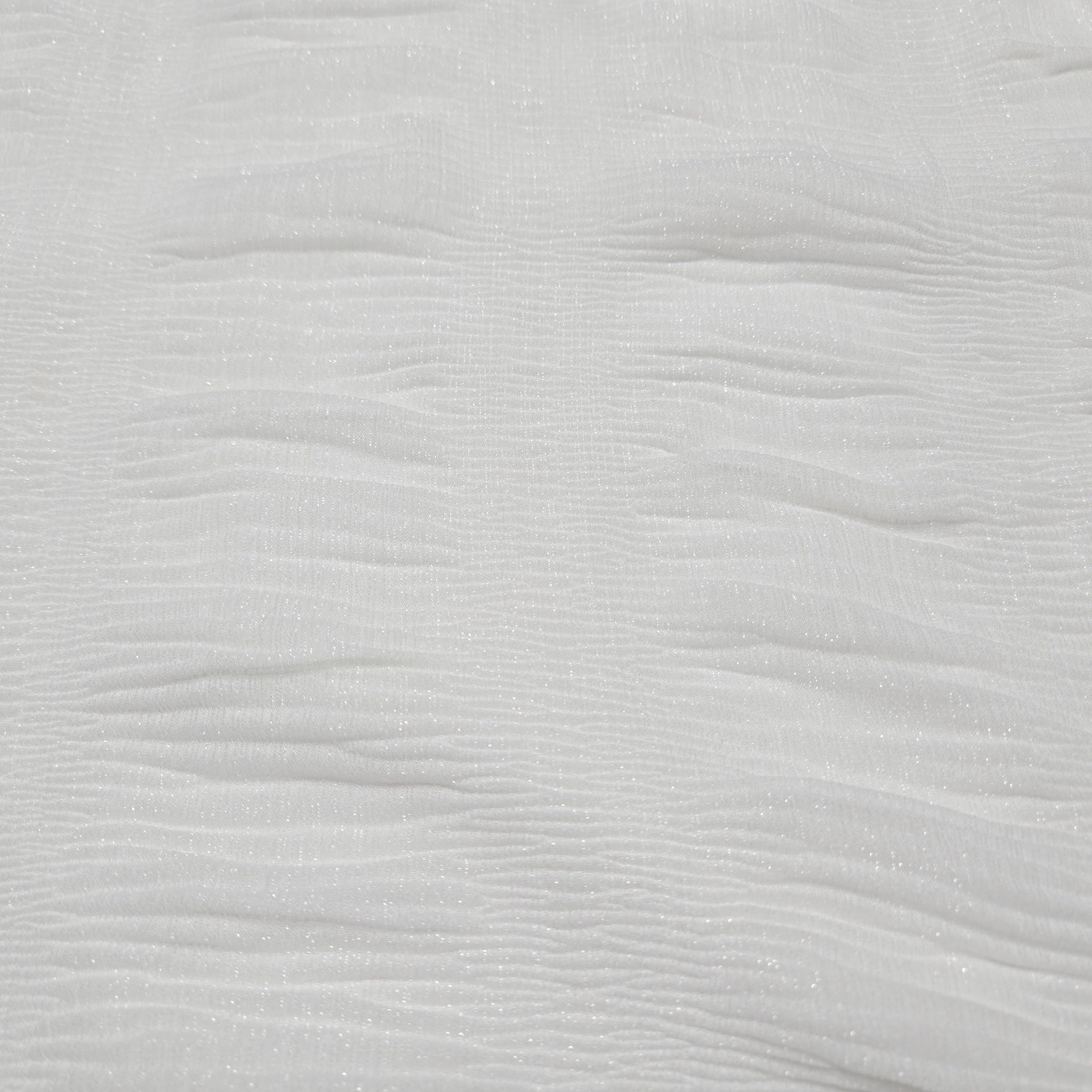 Calvin Klein Top Womens Medium White Puff Sleeve Sheer Lined Peasant Blouse