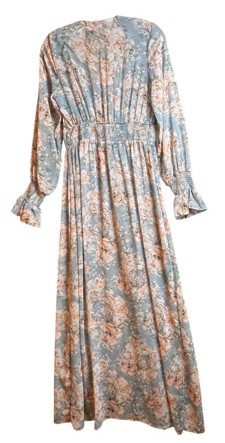 Kimono Womens One Size Floral Sz M Lightweight Boho Beach Vacation Cardigan