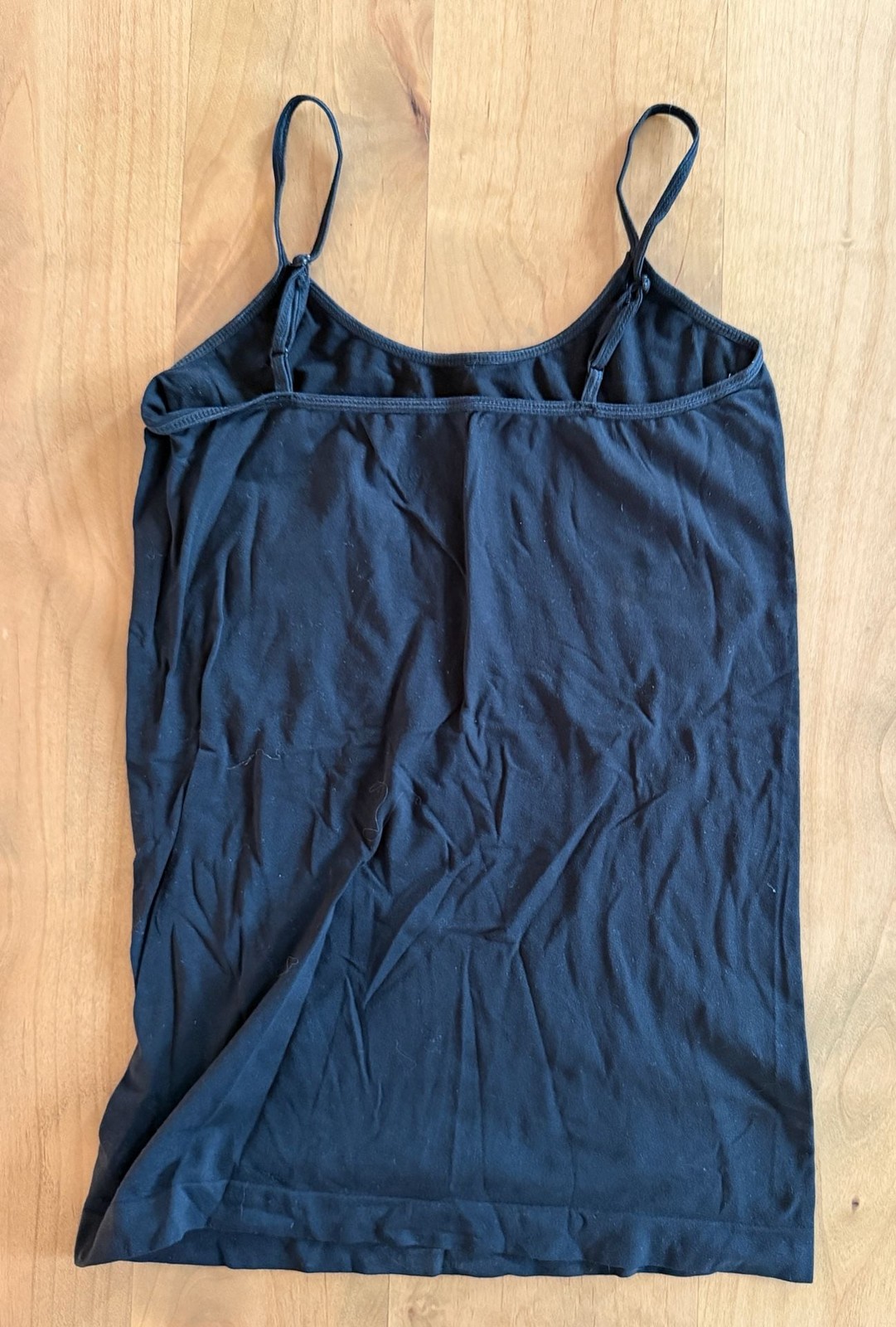 So Authentic American Heritage Seamless Spaghetti Strap Tank Top L